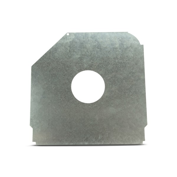 Safetyplate f/S-Cap RV45-12"/300mm 92mm Hole Galv Steel