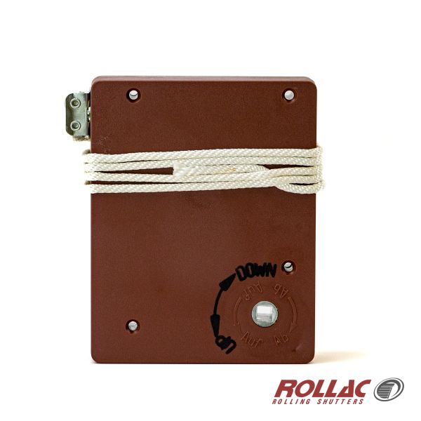 1:3 Rope Crank Recoil Box, White or Brown