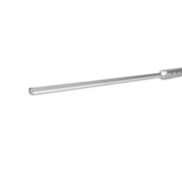 Special Crankhandle w/SpringEnd w/7mm Hex Rod (Silver/Alu H)