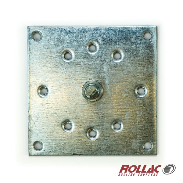 Idler Plate With 12mm Pivot 100mm x 100mm