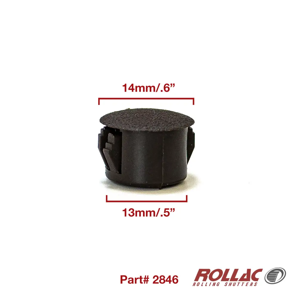 2846 2846 Plug Button with measurements