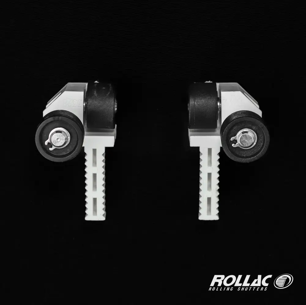 HEROAL MINI ENTRY GUIDE (WHITE) 22MM W/ROLLERS F/PUSH-PULL