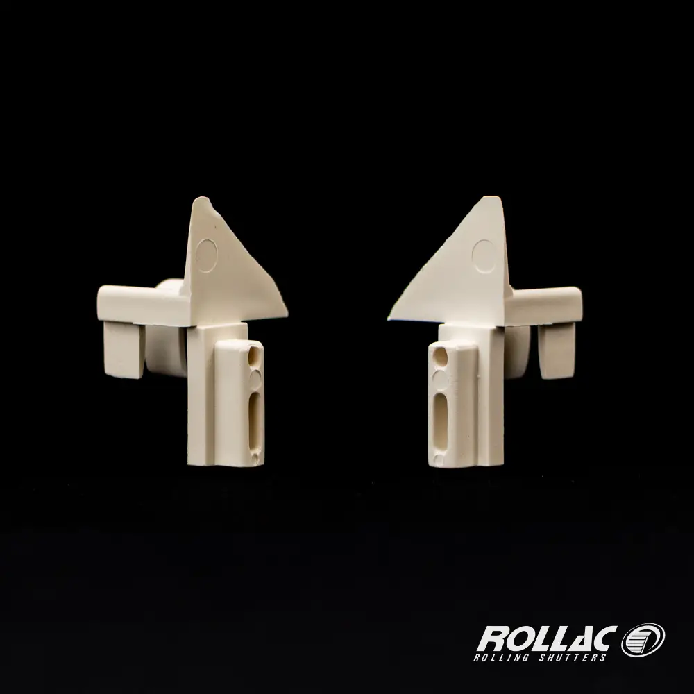 MINI ENTRY GUIDE (WHITE) F/MULLION CENTER RAIL, DF-A3
