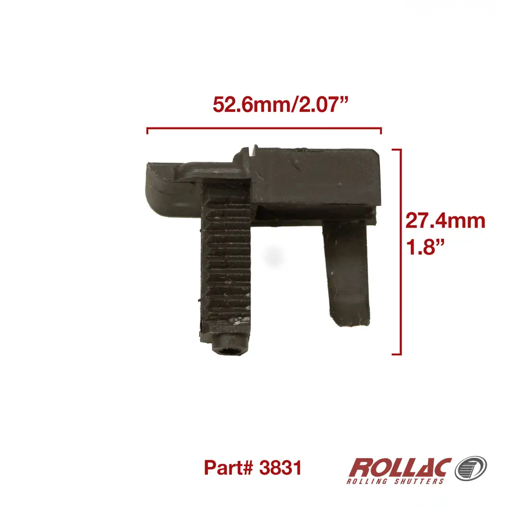 HEROAL MINI ENTRY GUIDE (BROWN) F/SAFETY PLATE, 11MM GK-PVC