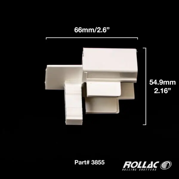 MAXI ENTRY GUIDE (WHITE) 15MM AK-NYLON