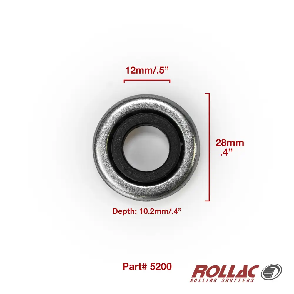 28mm bearing, nylon bushing, f/12mm pivot