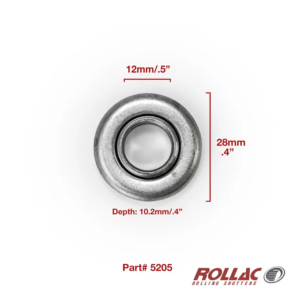 28mm bearing, steel bushing, f/12mm pivot