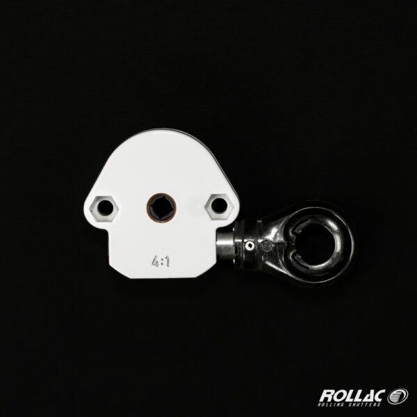 VOSS "VARIO-VOLANT" 4:1 GEAR UNIT (WHITE) W/Stop For 78mm Tube