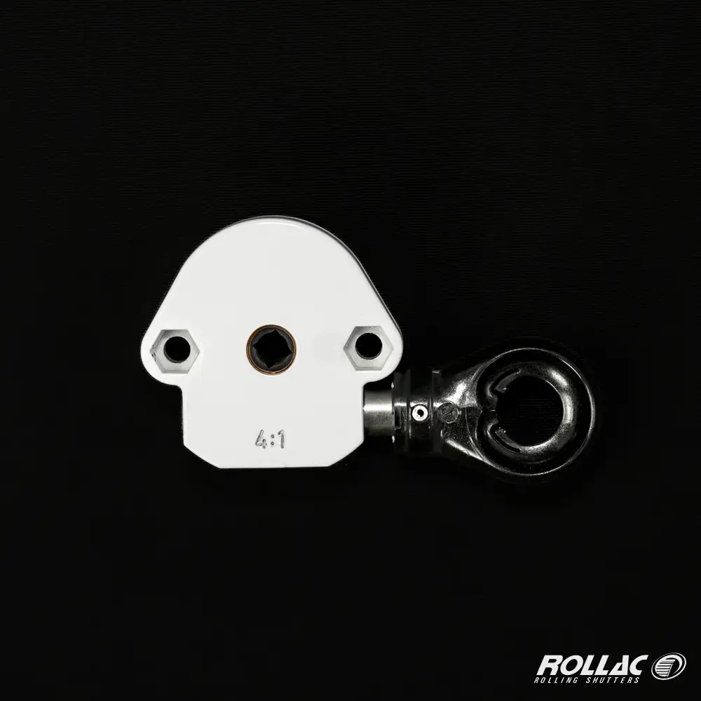 VOSS "VARIO-VOLANT" 4:1 GEAR UNIT (WHITE) W/Stop For 78mm Tube