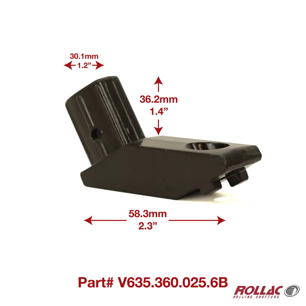 VOSS FRONT BAR FITTING F/MINI DROP ARM (BROWN) RIGHT SIDE