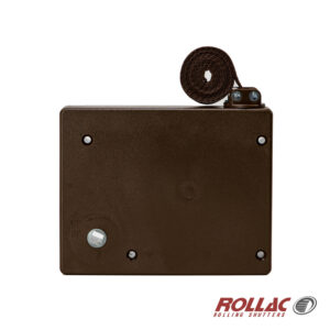 Brown 1:3 Mini Crank Box, Brown, One Outlet