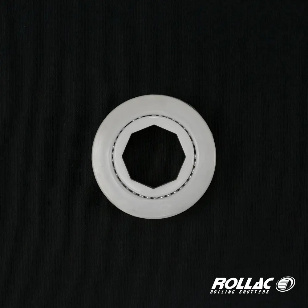 PVC SHAFT SUPPORT F/SIDE CAP (40MM OCT/72MM RND)