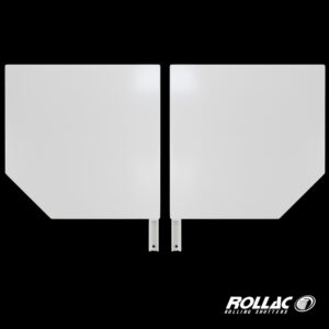 12"/300MM 45° BIG LEG SIDE CAP (WHITE)