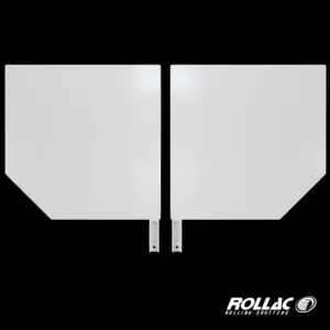 12"/300MM 45° BIG LEG SIDE CAP (WHITE)