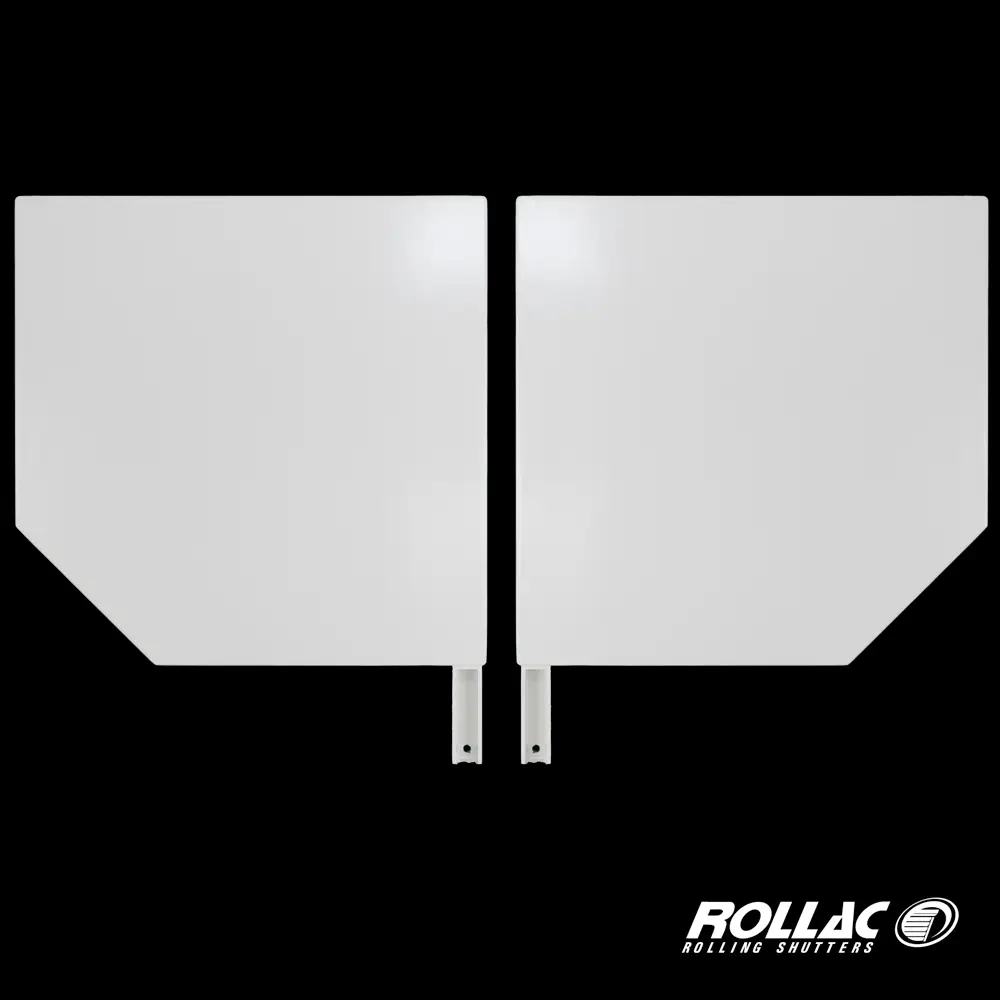 12"/300MM 45° BIG LEG SIDE CAP (WHITE)