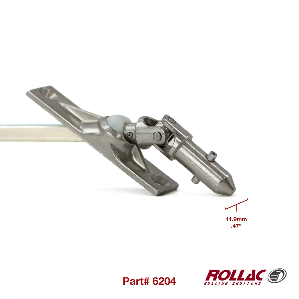 6204 45° 2-HOLE UNIVERSAL (CHROME BASE/11.9MM/8MM SQ X 480MM)