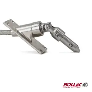 90° 4-HOLE UNIVERSAL (ZINC PLATED) JOINT/REMOVABLE 13.9MM/8MM SQ)