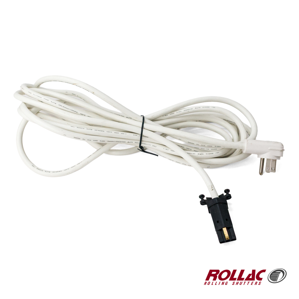 MOTOR CABLE: 3-WIRE, NON-CMO, NEMA PLUG, 18'