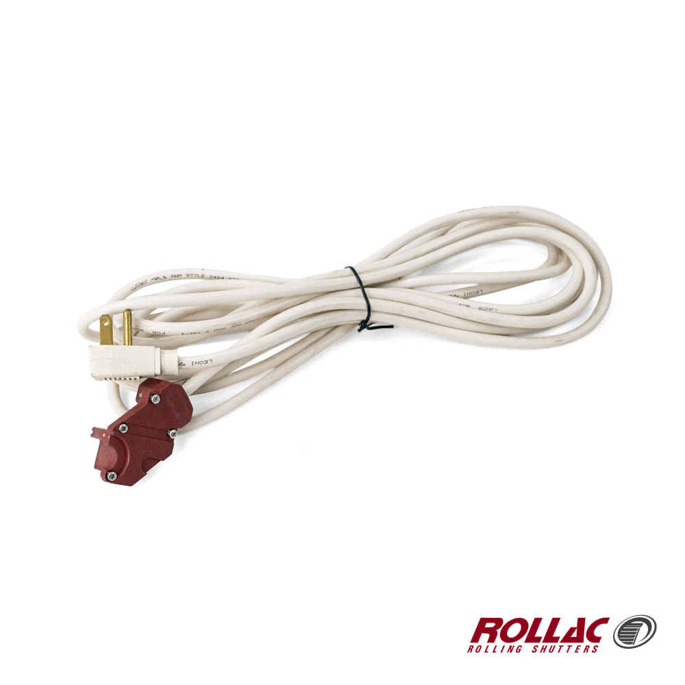 MOTOR CABLE: 3-WIRE, CMO, NEMA PLUG, 18'